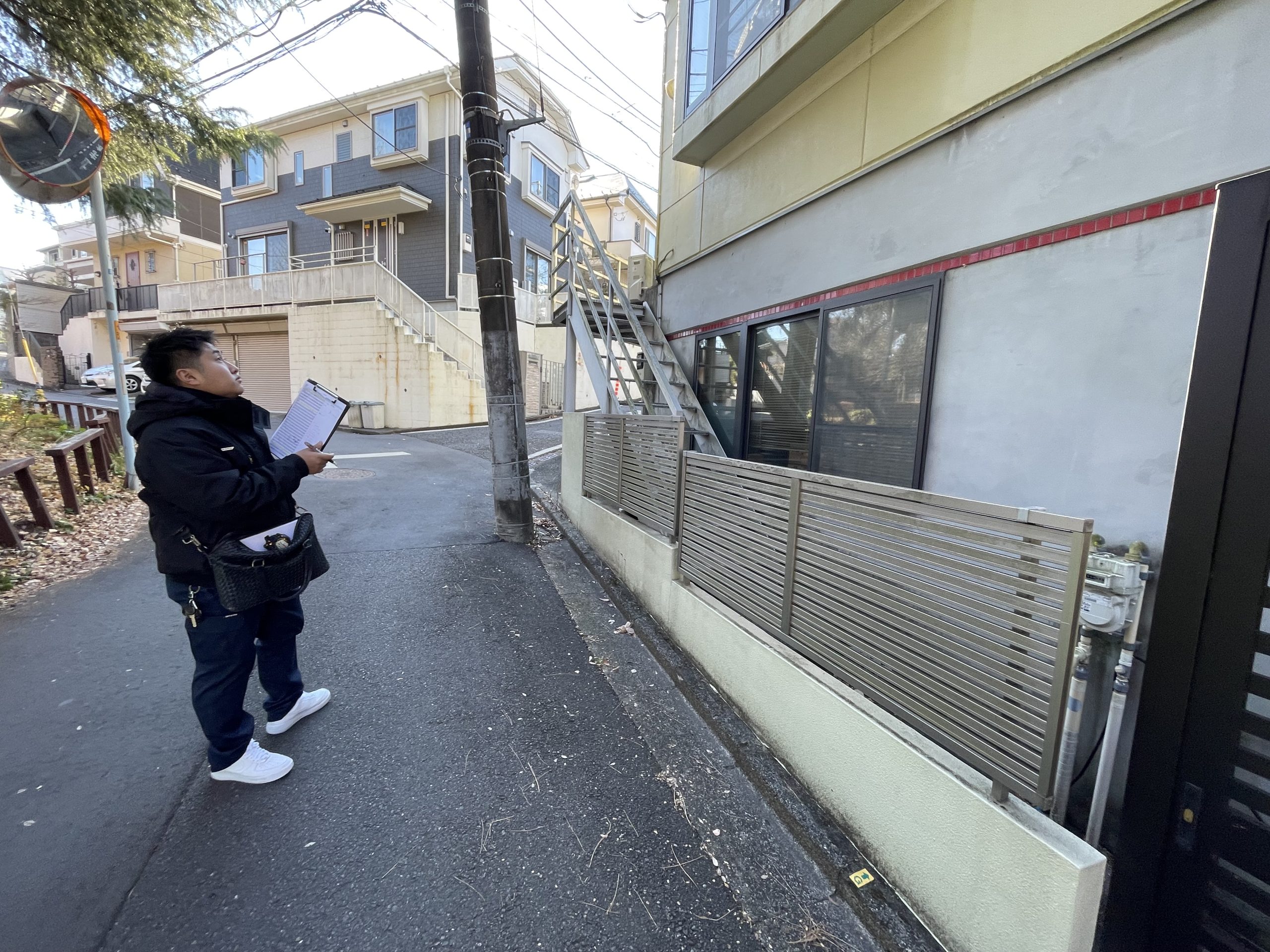 現地調査の写真