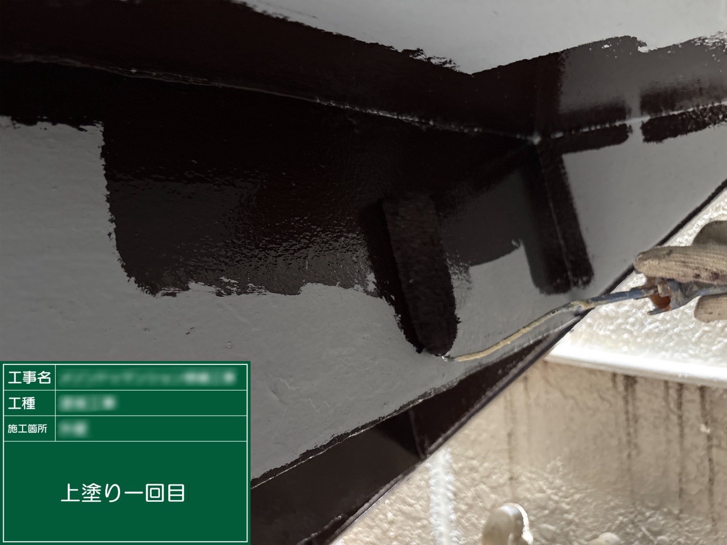 ⑤上塗り一回目