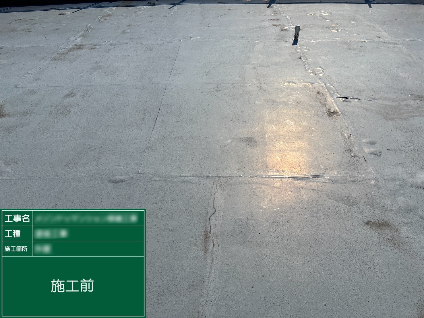 【屋上】①施工前