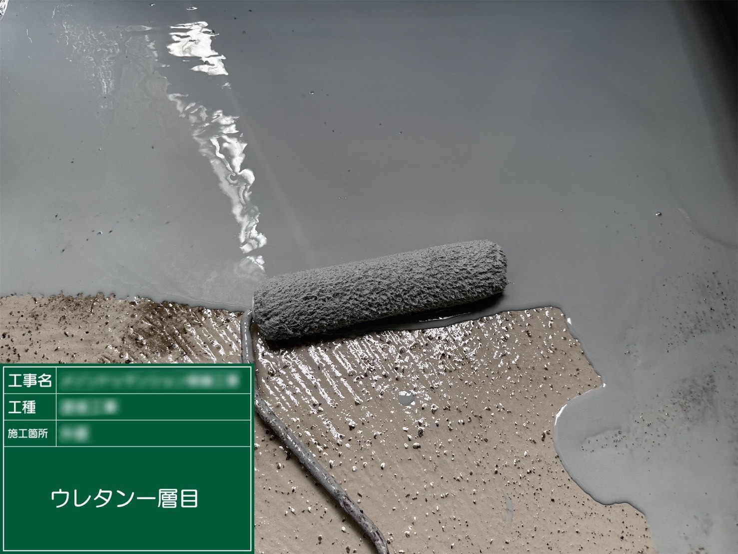 ⑧ウレタン一層目